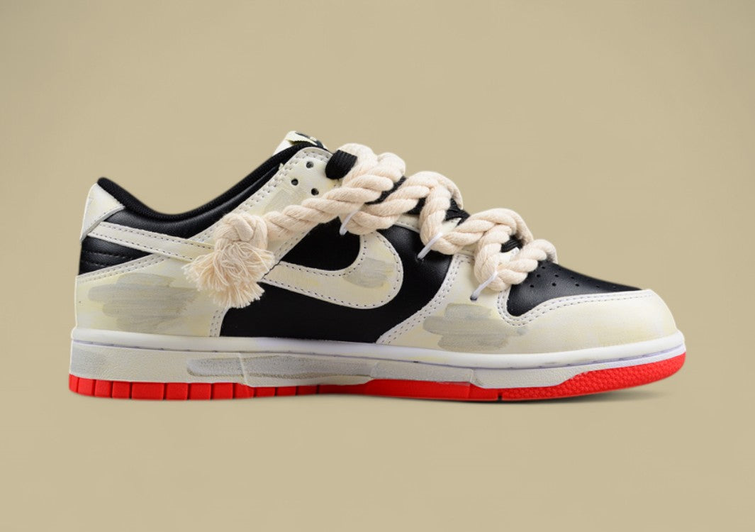 Nike SB Dunk Low “Rope Tag” Custom Retro Casual Shoes
