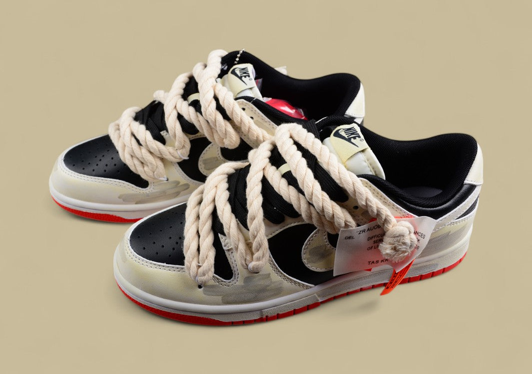 Nike SB Dunk Low “Rope Tag” Custom Retro Casual Shoes