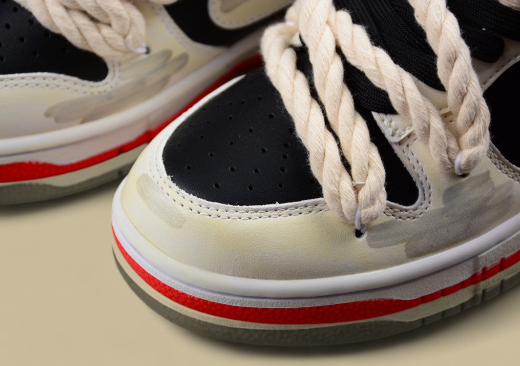 Nike SB Dunk Low “Rope Tag” Custom Retro Casual Shoes
