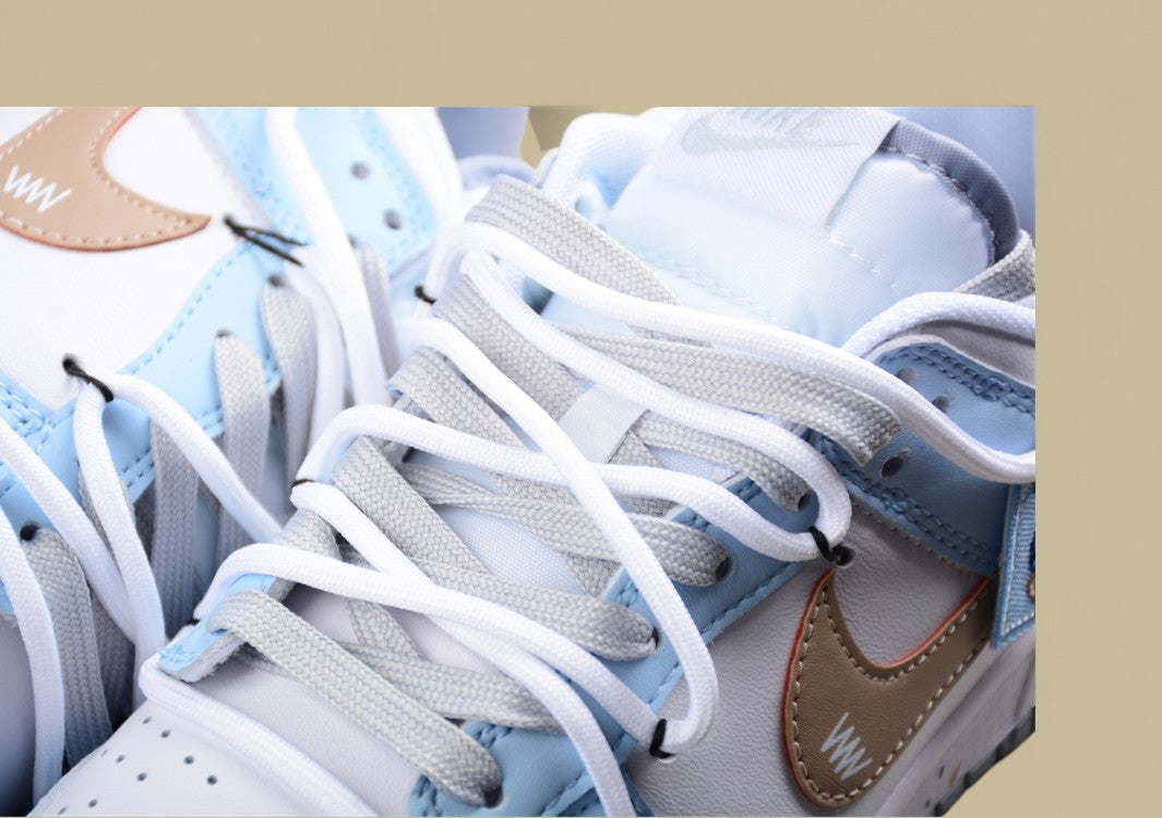 Nike Sb Dunk Low Sb Joint Deconstruction Lace-up Skateboard Shoes