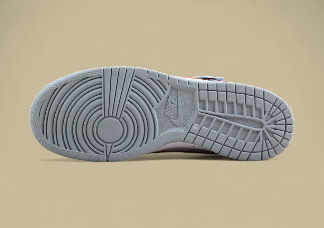 Nike Sb Dunk Low Sb Joint Deconstruction Lace-up Skateboard Shoes