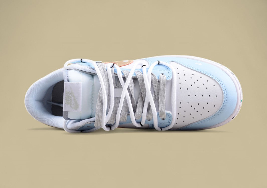 Nike Sb Dunk Low Sb Joint Deconstruction Lace-up Skateboard Shoes