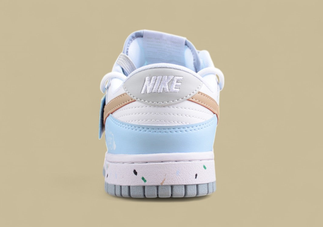 Nike Sb Dunk Low Sb Joint Deconstruction Lace-up Skateboard Shoes