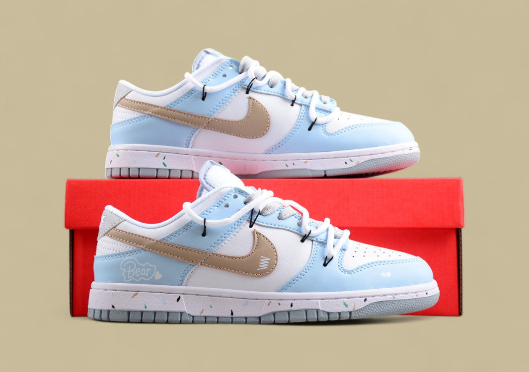 Nike Sb Dunk Low Sb Joint Deconstruction Lace-up Skateboard Shoes