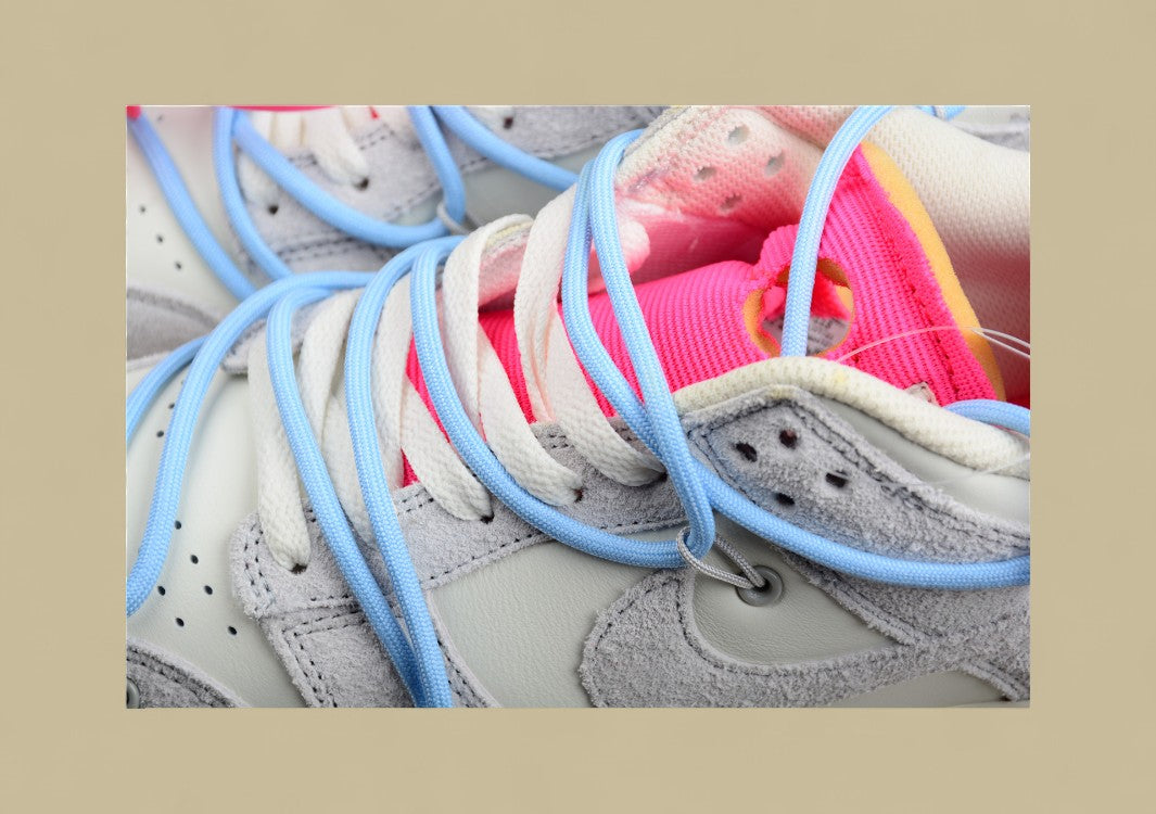 Nike Sb Dunk Off-white 38 of 50 Grey Blue Suede