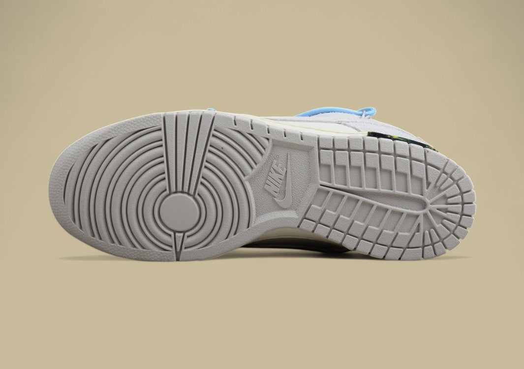 Nike Sb Dunk Off-white 38 of 50 Grey Blue Suede