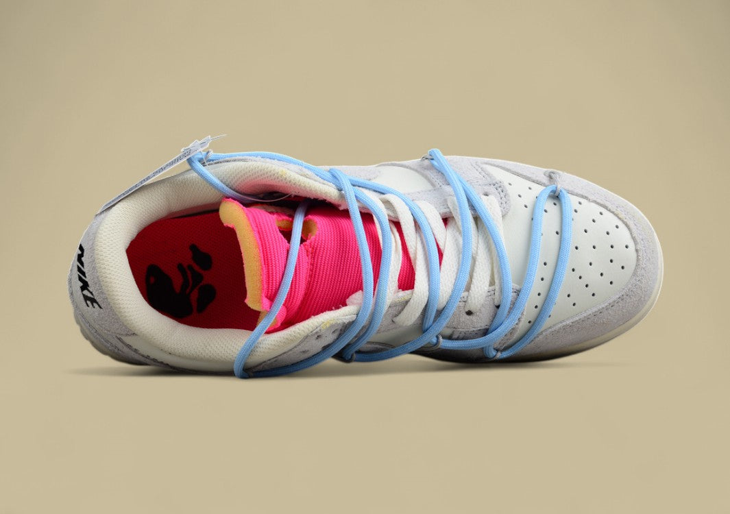 Nike Sb Dunk Off-white 38 of 50 Grey Blue Suede