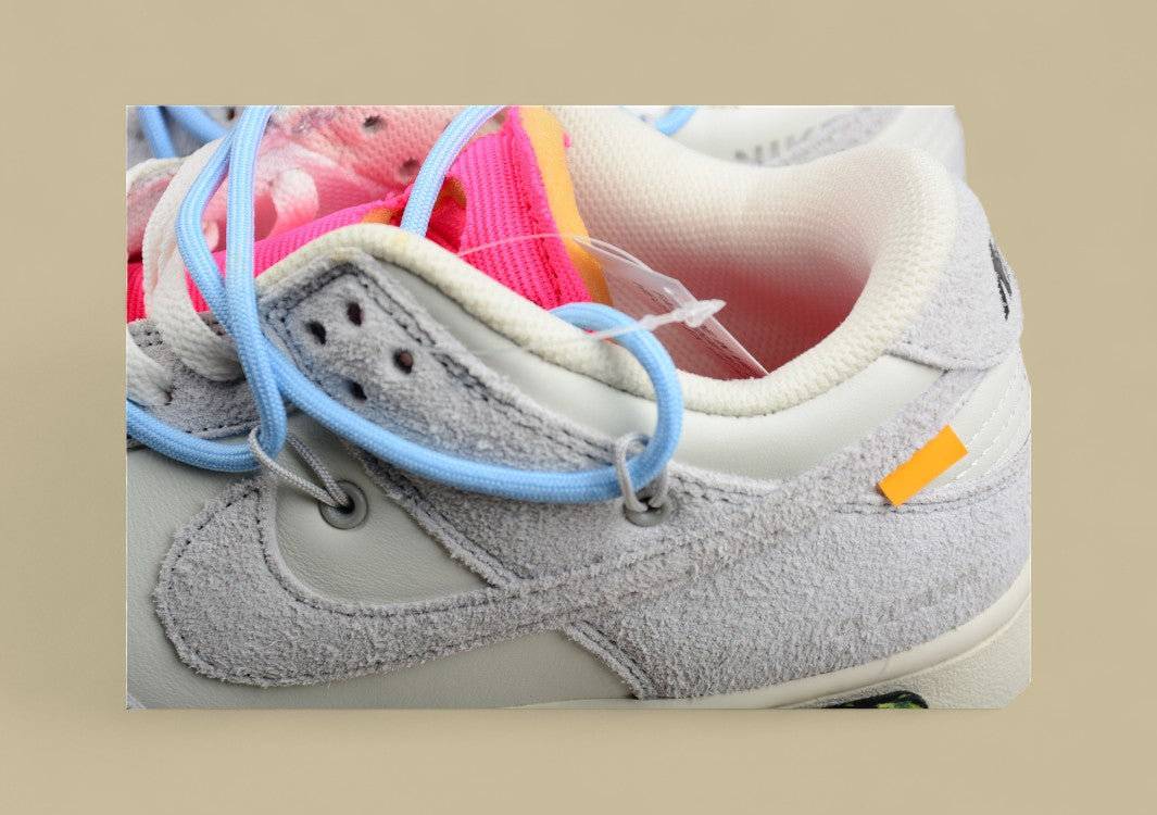 Nike Sb Dunk Off-white 38 of 50 Grey Blue Suede