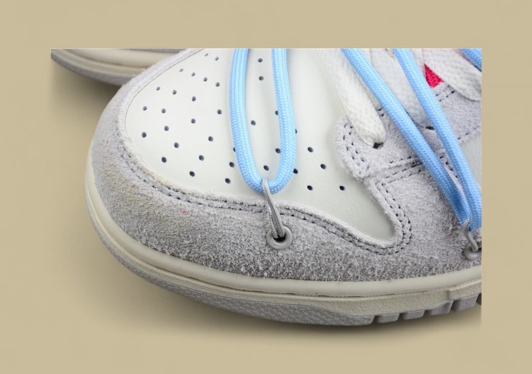 Nike Sb Dunk Off-white 38 of 50 Grey Blue Suede