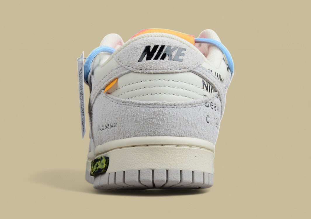 Nike Sb Dunk Off-white 38 of 50 Grey Blue Suede