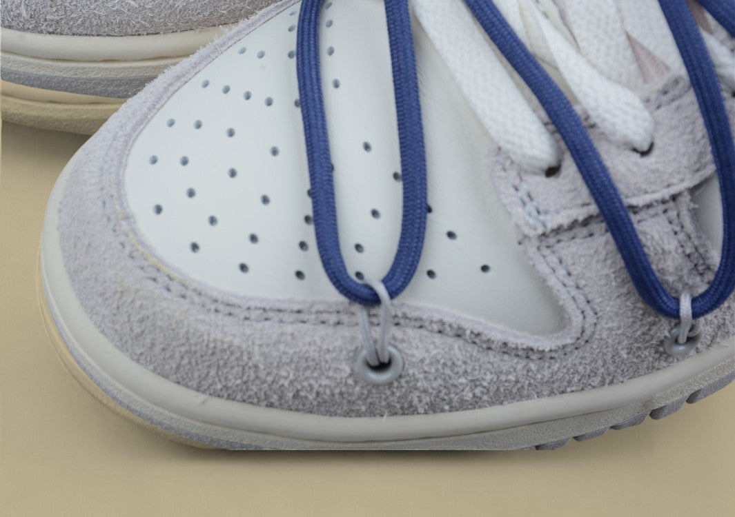 Nike Sb Dunk Off-white Joint 18of50 Suede Gray Pink
