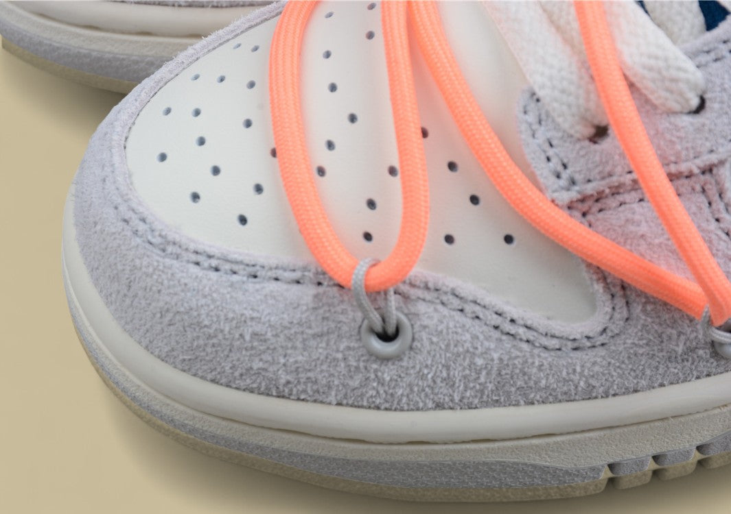 Nike Sb Dunk Off-white Joint 19of50 Suede Gray Powder Blue