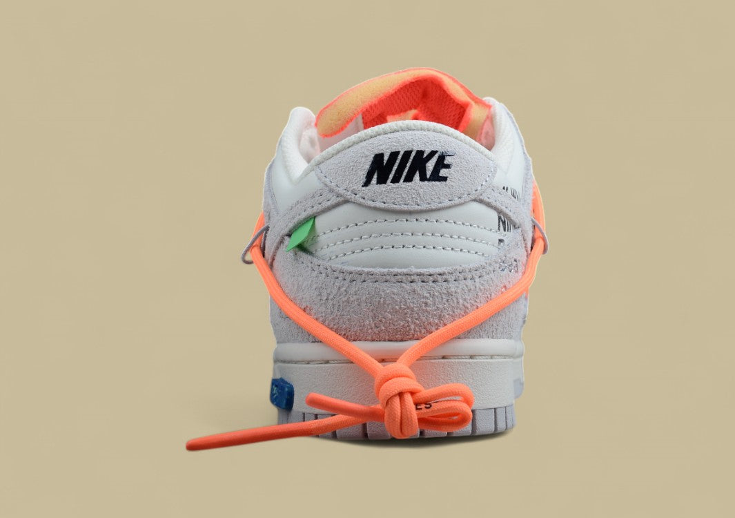 Nike Sb Dunk Off-white Joint 31of50 Suede Grey Orange