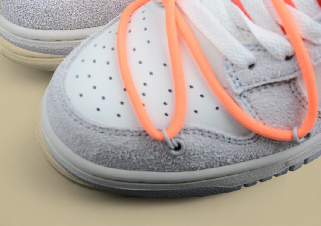 Nike Sb Dunk Off-white Joint 31of50 Suede Grey Orange
