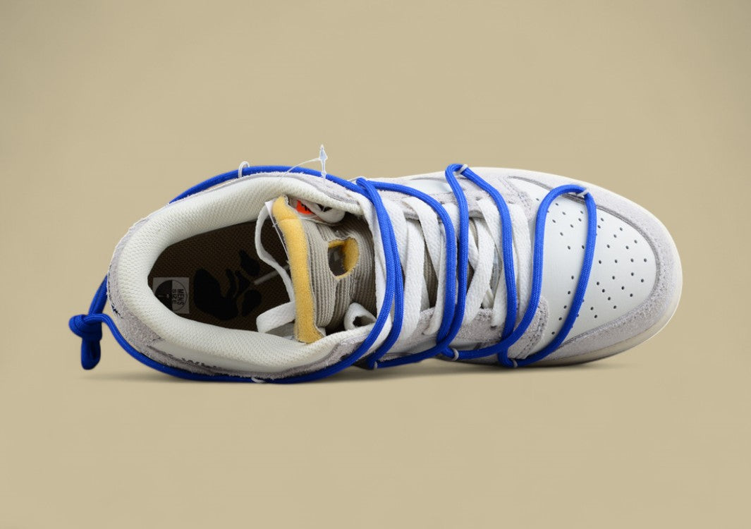Nike Sb Dunk Off-white Joint 32of50 Suede Grey Blue