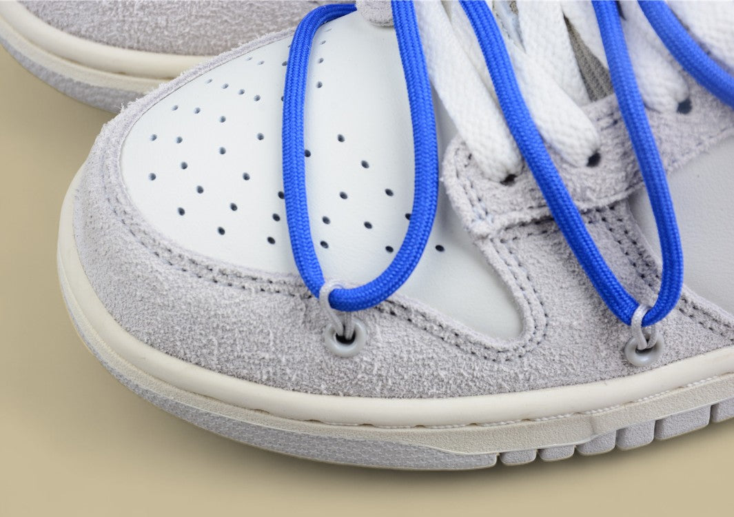 Nike Sb Dunk Off-white Joint 32of50 Suede Grey Blue