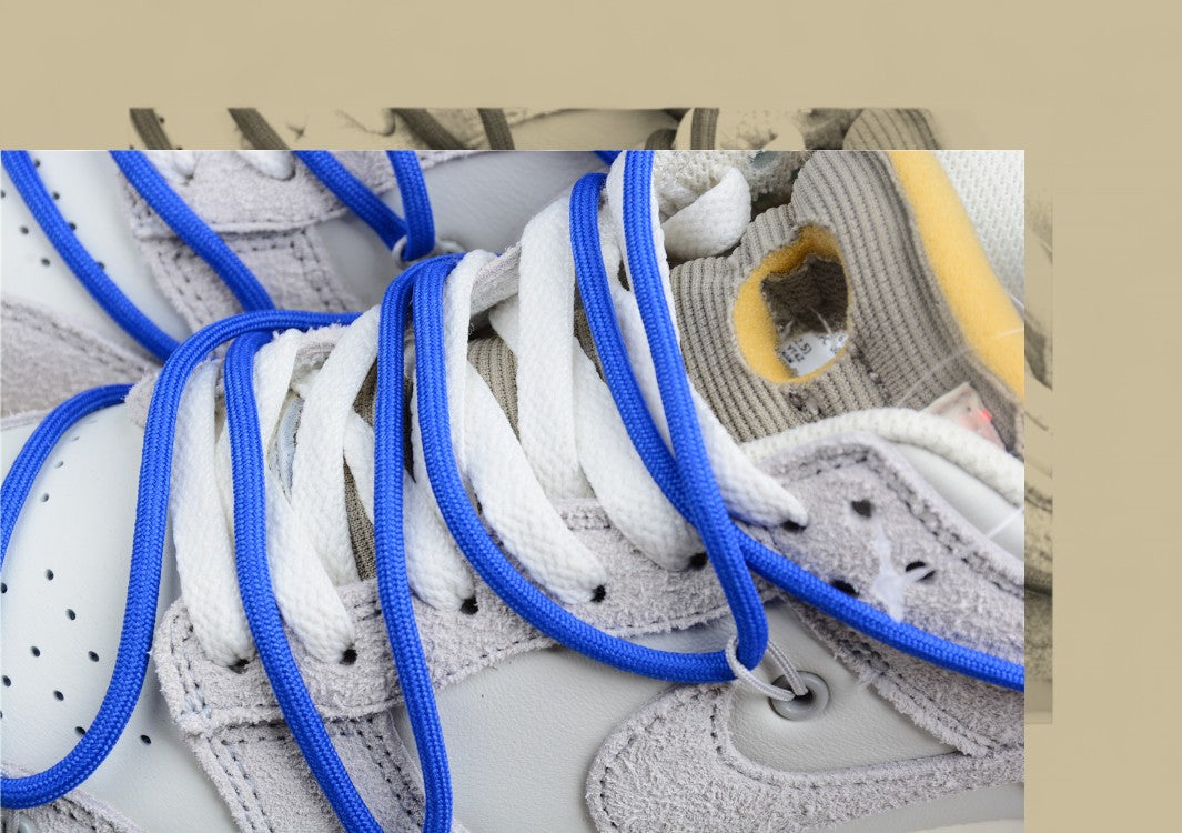 Nike Sb Dunk Off-white Joint 32of50 Suede Grey Blue