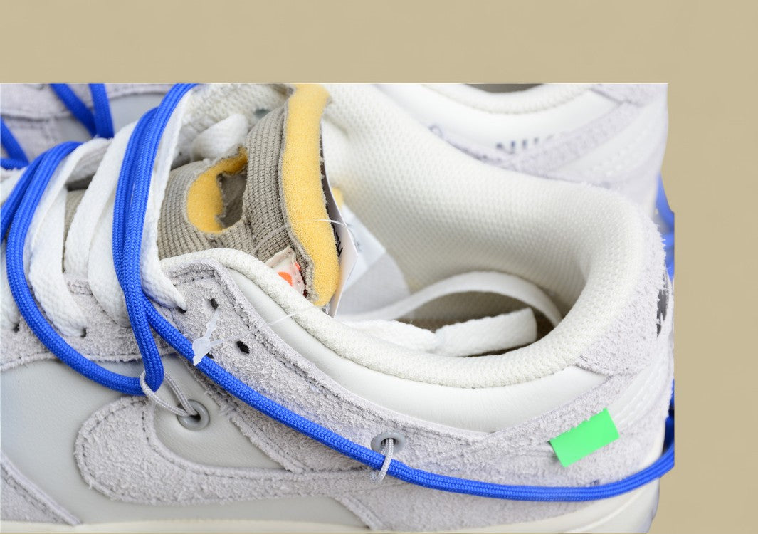 Nike Sb Dunk Off-white Joint 32of50 Suede Grey Blue