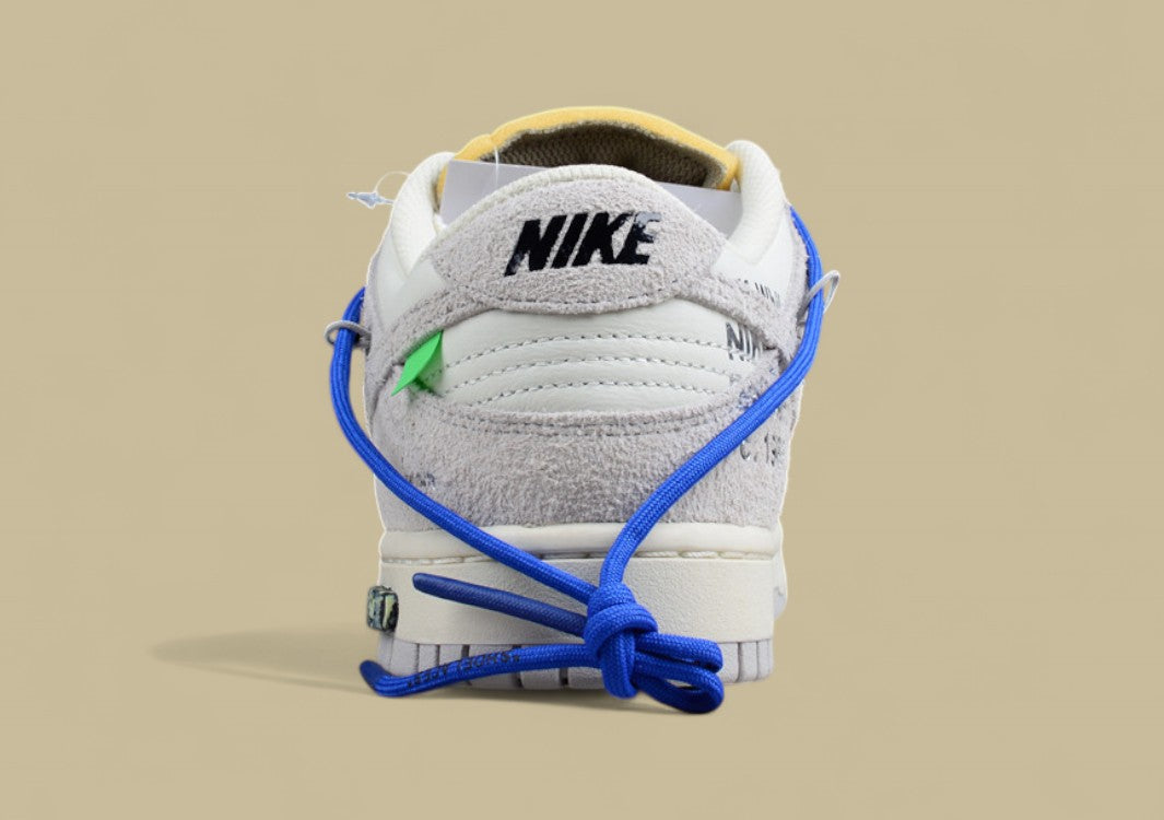 Nike Sb Dunk Off-white Joint 32of50 Suede Grey Blue