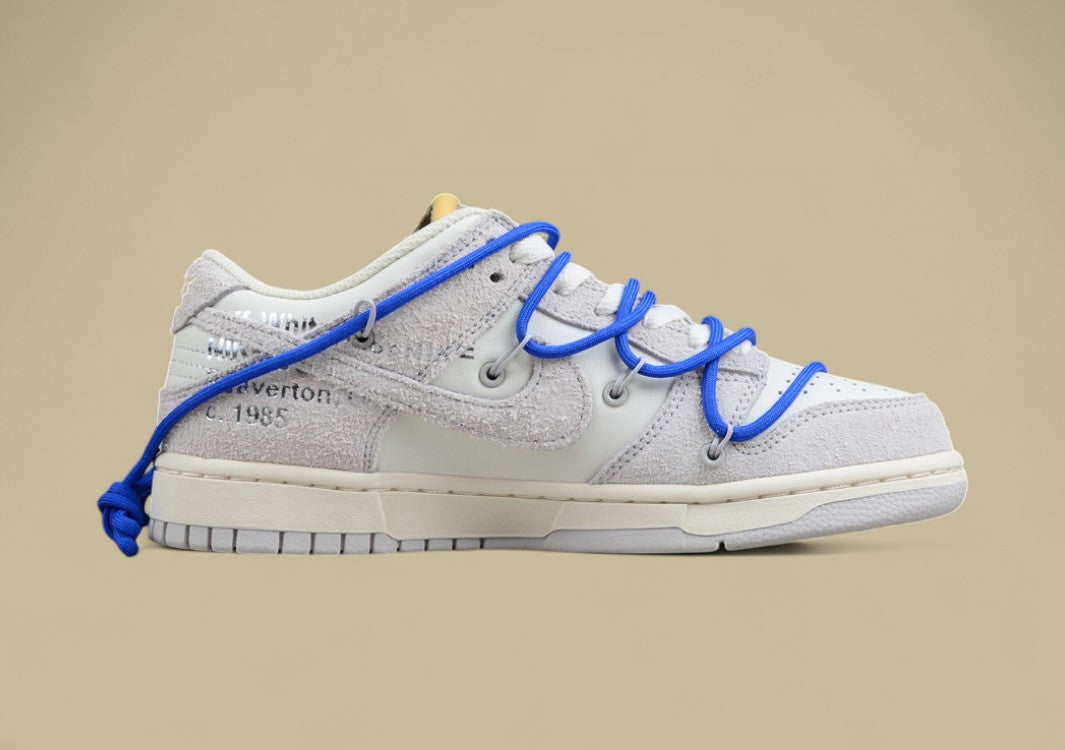 Nike Sb Dunk Off-white Joint 32of50 Suede Grey Blue