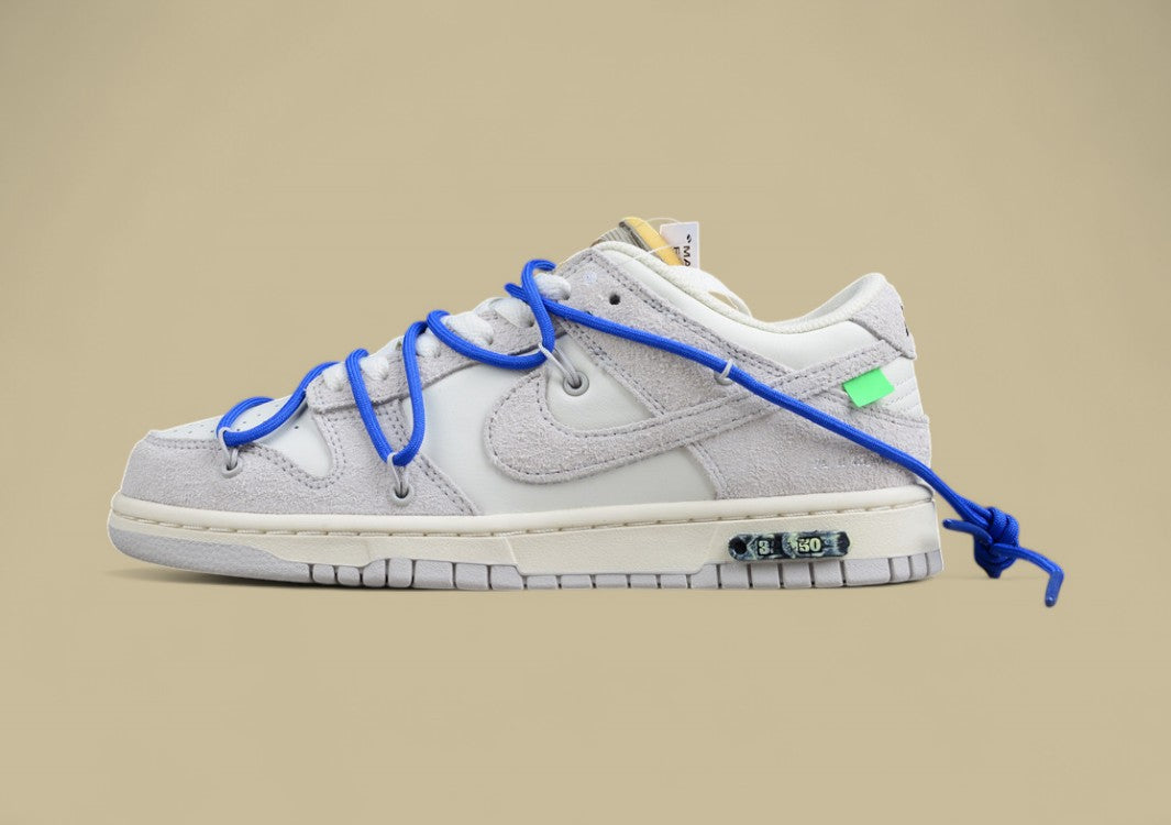 Nike Sb Dunk Off-white Joint 32of50 Suede Grey Blue