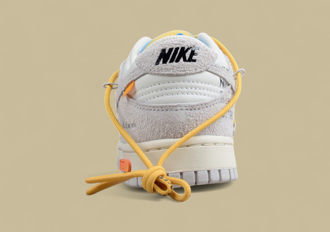 Nike Sb Dunk Off-white Joint 34of50 Suede Grey Yellow