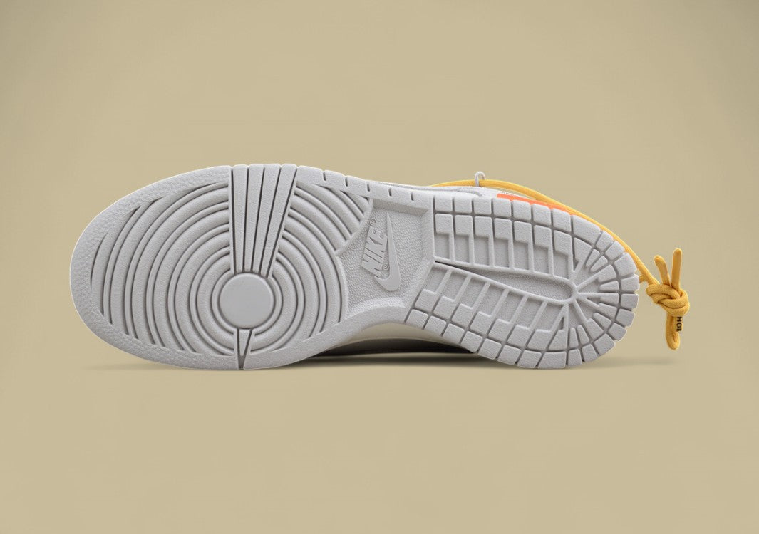 Nike Sb Dunk Off-white Joint 34of50 Suede Grey Yellow