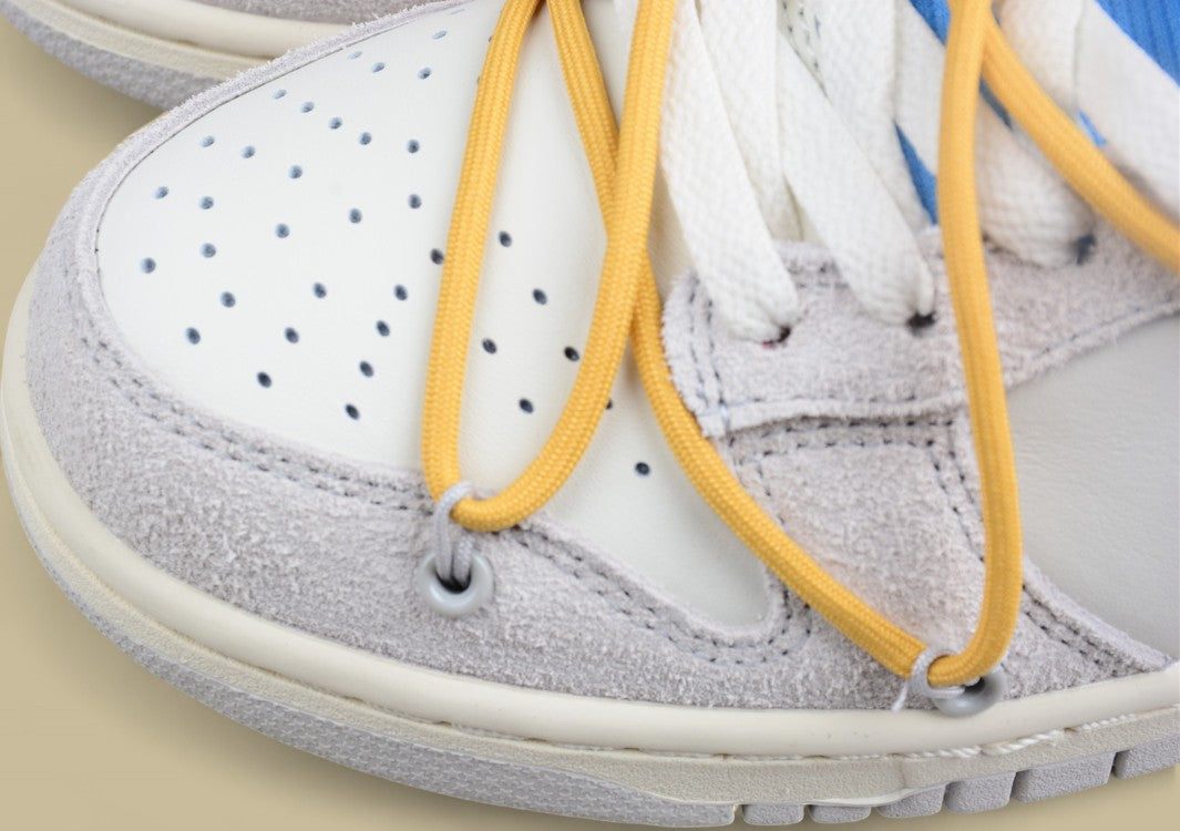 Nike Sb Dunk Off-white Joint 34of50 Suede Grey Yellow