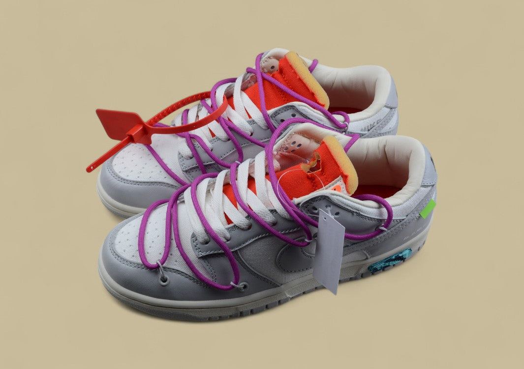 Nike Sb Dunk Off-white Joint 45of50 Gray Purple