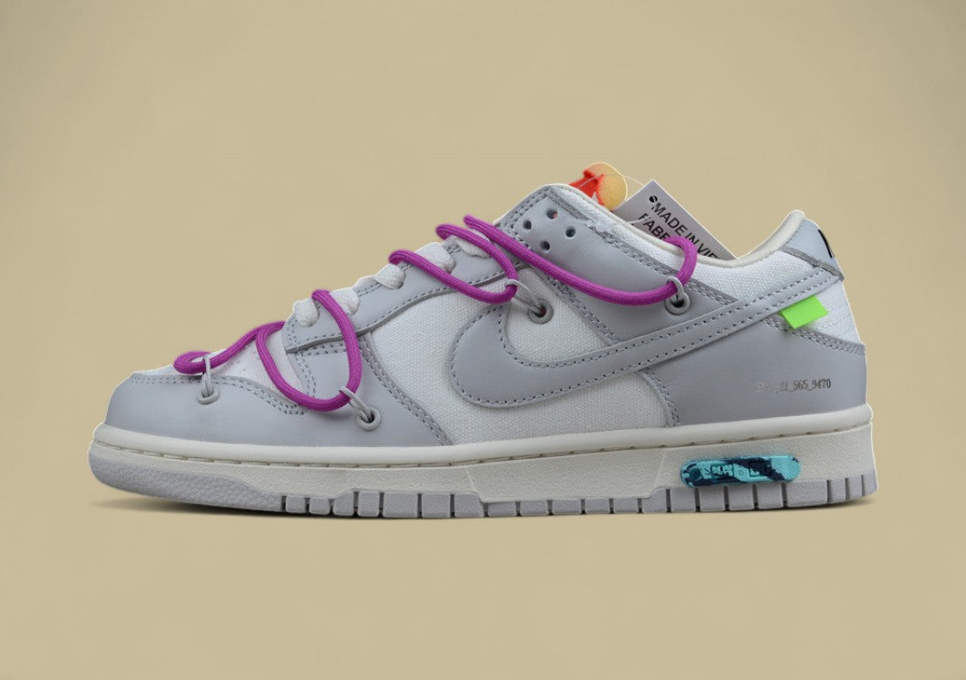 Nike Sb Dunk Off-white Joint 45of50 Gray Purple