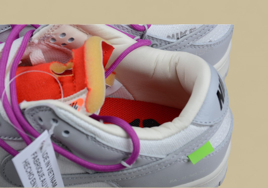 Nike Sb Dunk Off-white Joint 45of50 Gray Purple