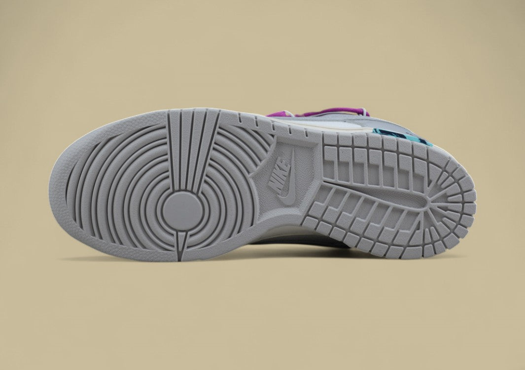 Nike Sb Dunk Off-white Joint 45of50 Gray Purple