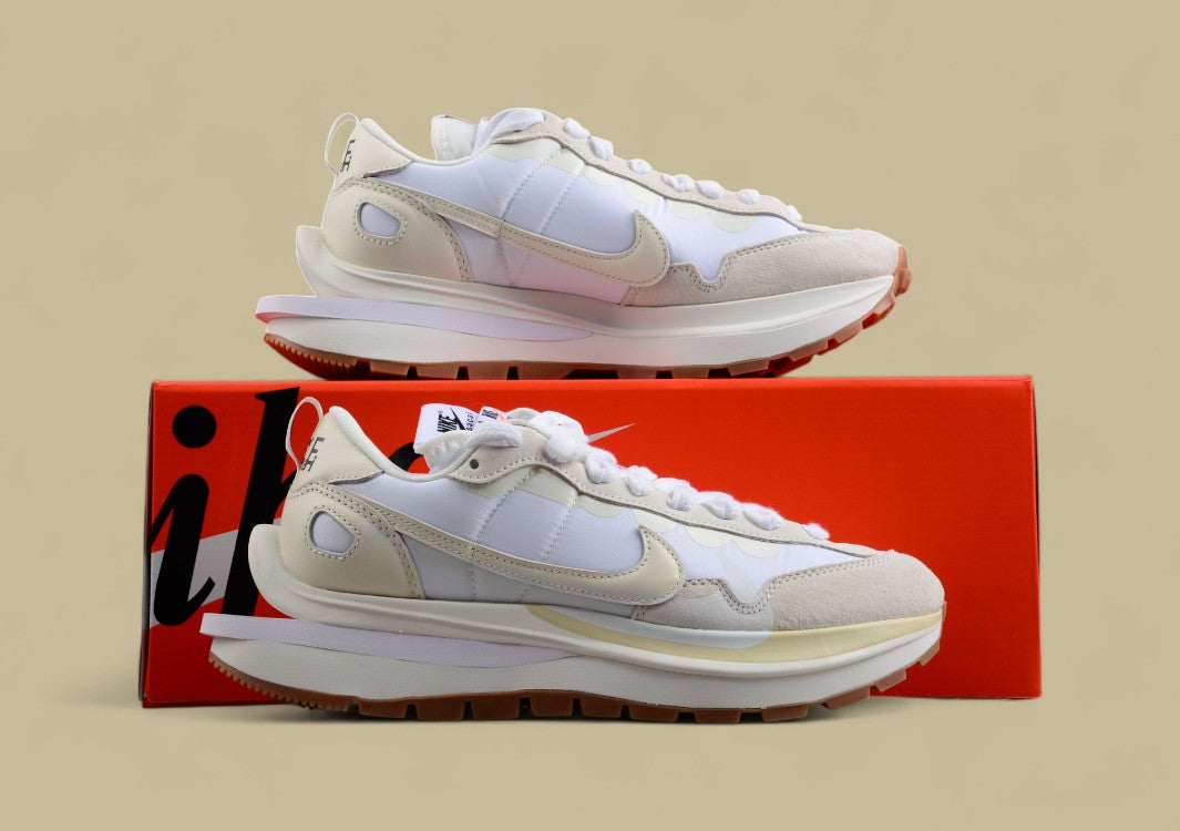 Nike VaporWaffle Sacai Deconstruction White Gray Blend