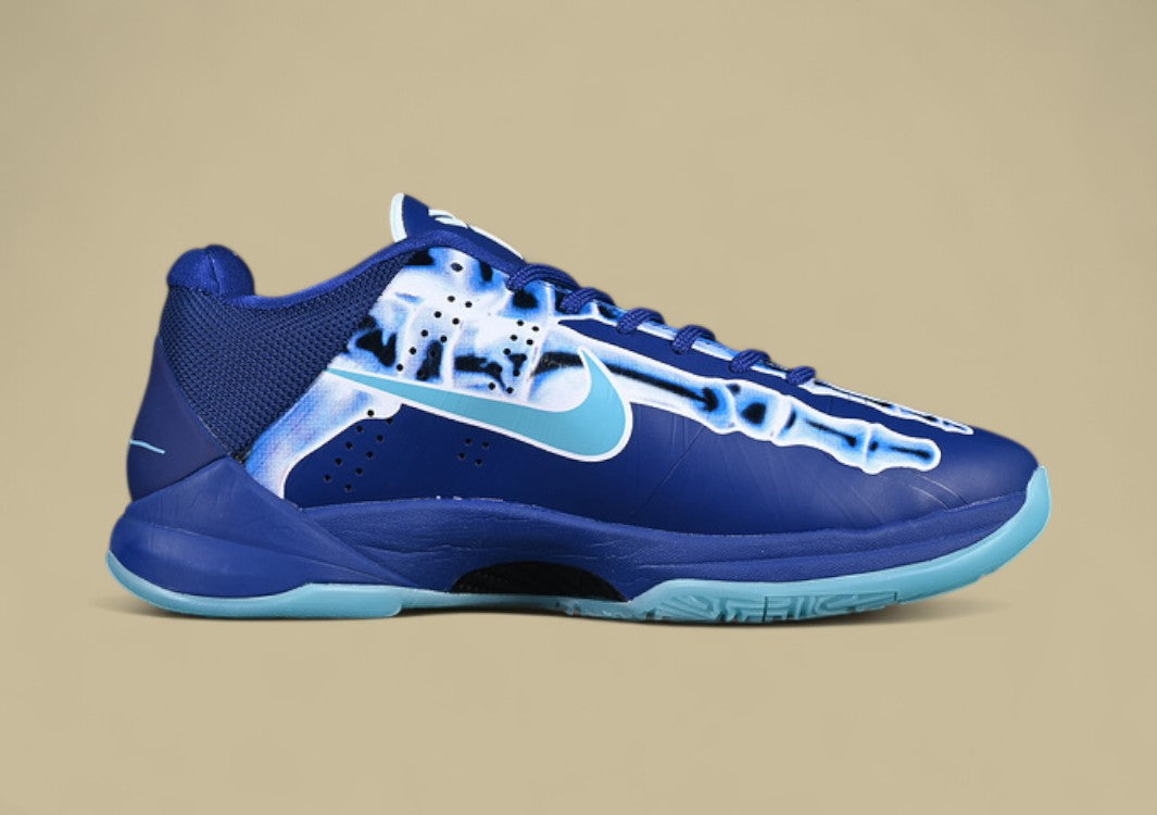 Nike Zoom Kobe "Deep Royal Blue Baltic Blue Glacier Blue" Sleek X-Ray Inspired Low-Top Basketball Sneaker