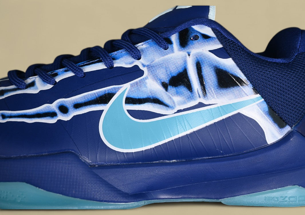Nike Zoom Kobe "Deep Royal Blue Baltic Blue Glacier Blue" Sleek X-Ray Inspired Low-Top Basketball Sneaker