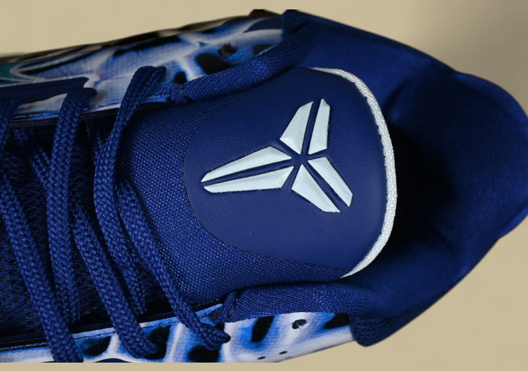 Nike Zoom Kobe "Deep Royal Blue Baltic Blue Glacier Blue" Sleek X-Ray Inspired Low-Top Basketball Sneaker