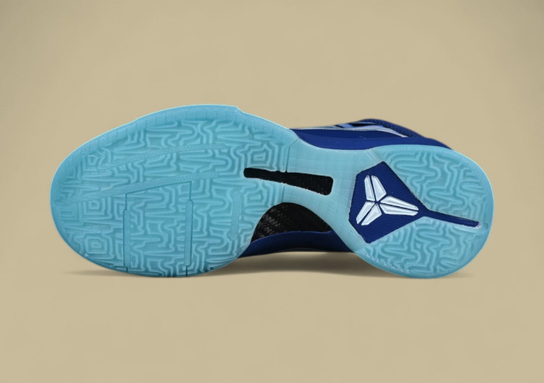 Nike Zoom Kobe "Deep Royal Blue Baltic Blue Glacier Blue" Sleek X-Ray Inspired Low-Top Basketball Sneaker