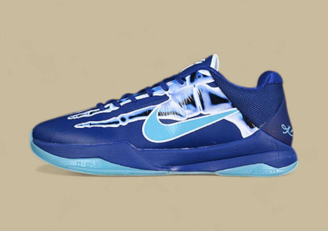 Nike Zoom Kobe "Deep Royal Blue Baltic Blue Glacier Blue" Sleek X-Ray Inspired Low-Top Basketball Sneaker