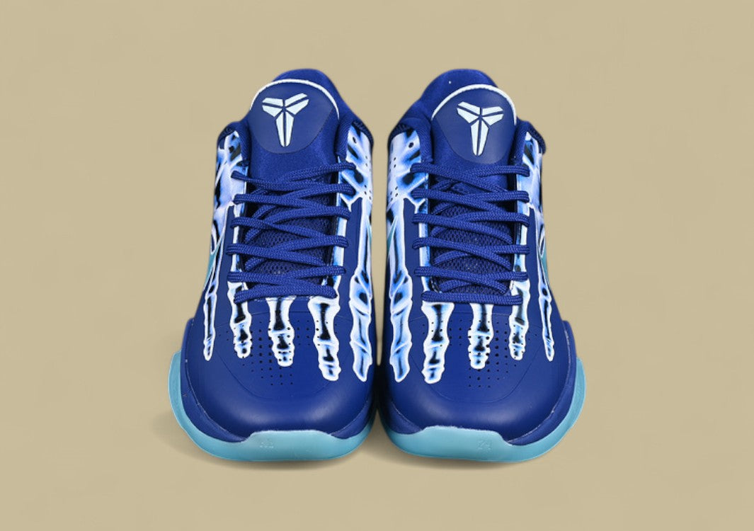 Nike Zoom Kobe "Deep Royal Blue Baltic Blue Glacier Blue" Sleek X-Ray Inspired Low-Top Basketball Sneaker