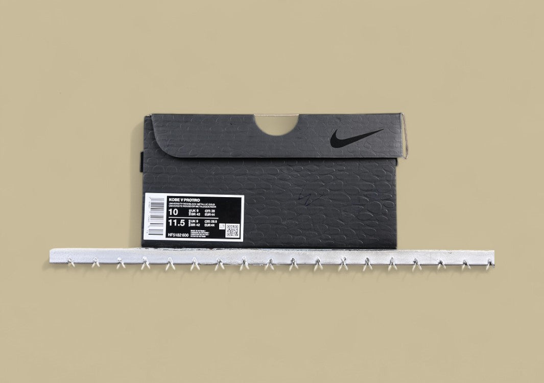 Nike Zoom Kobe Low Protro "Halo" White Flyknit Basketball Shoe with Black Carbon Heel