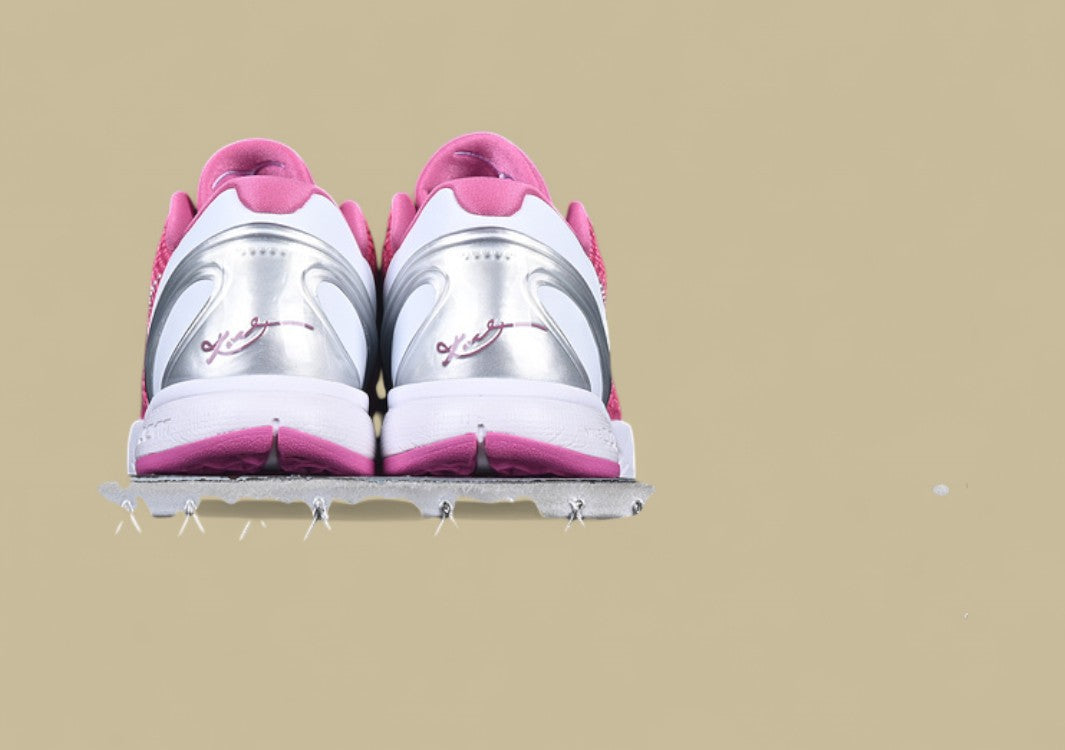 Nike Zoom Kobe "Think Pink" Pink White with Metallic Silver Heel Accent
