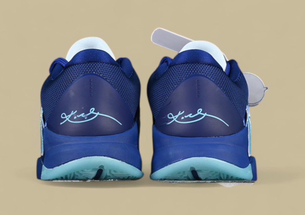 Nike Zoom Kobe “X-Ray” Deep Royal Blue Baltic Blue Glacier Blue Bold Anatomical-Themed Low-Top Basketball Shoe