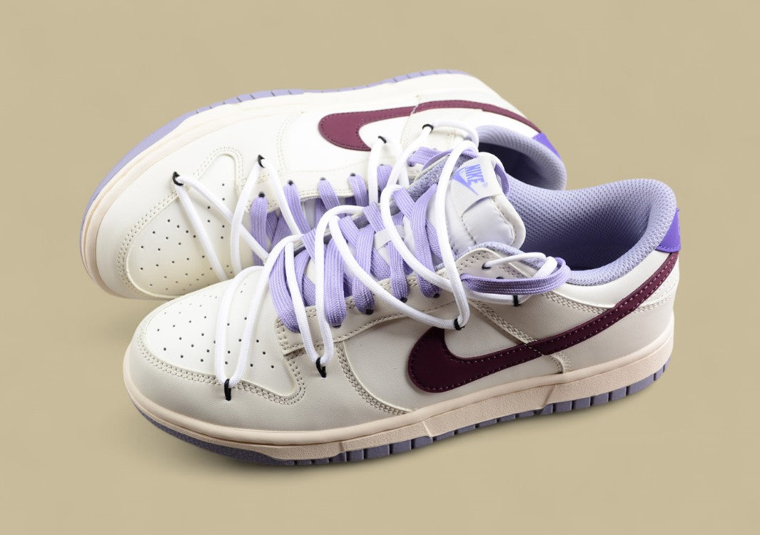 Nk Dunk Low Bubble Jellyfish Simple Refreshing Raspberry White SB Strap Low Top Casual Shoes