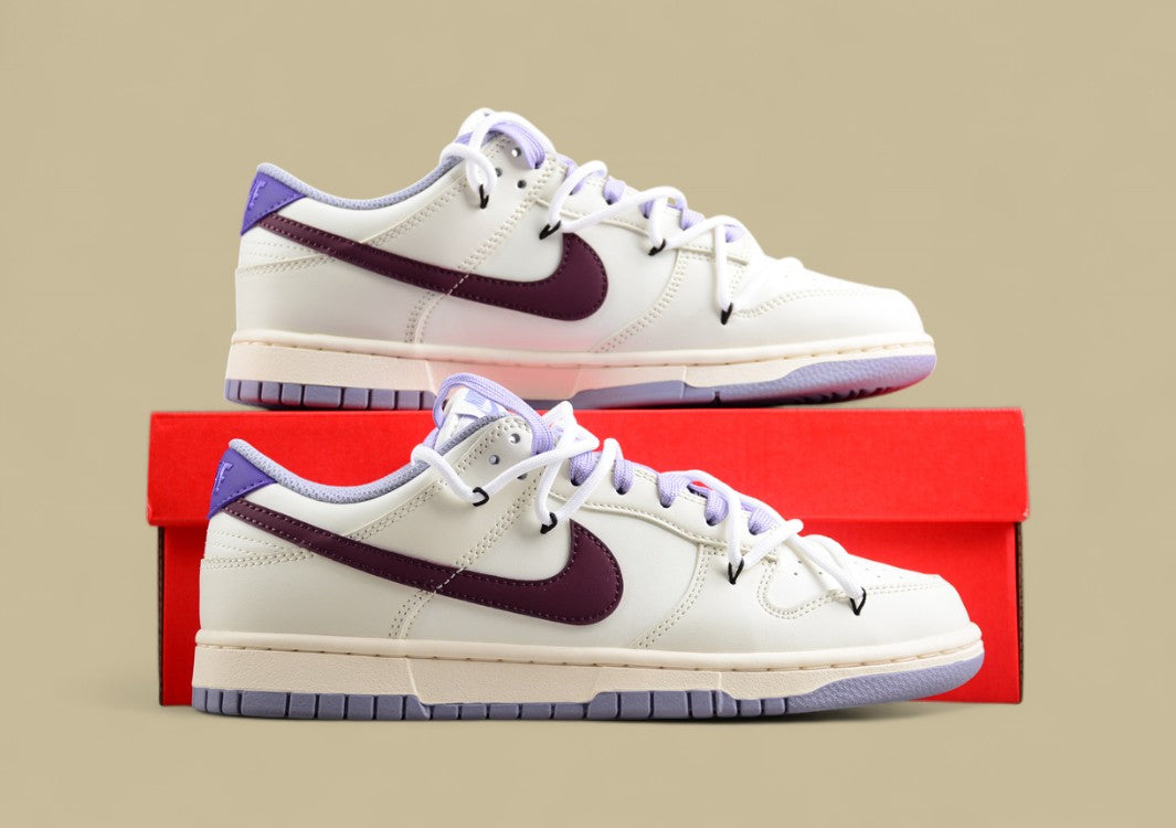 Nk Dunk Low Bubble Jellyfish Simple Refreshing Raspberry White SB Strap Low Top Casual Shoes