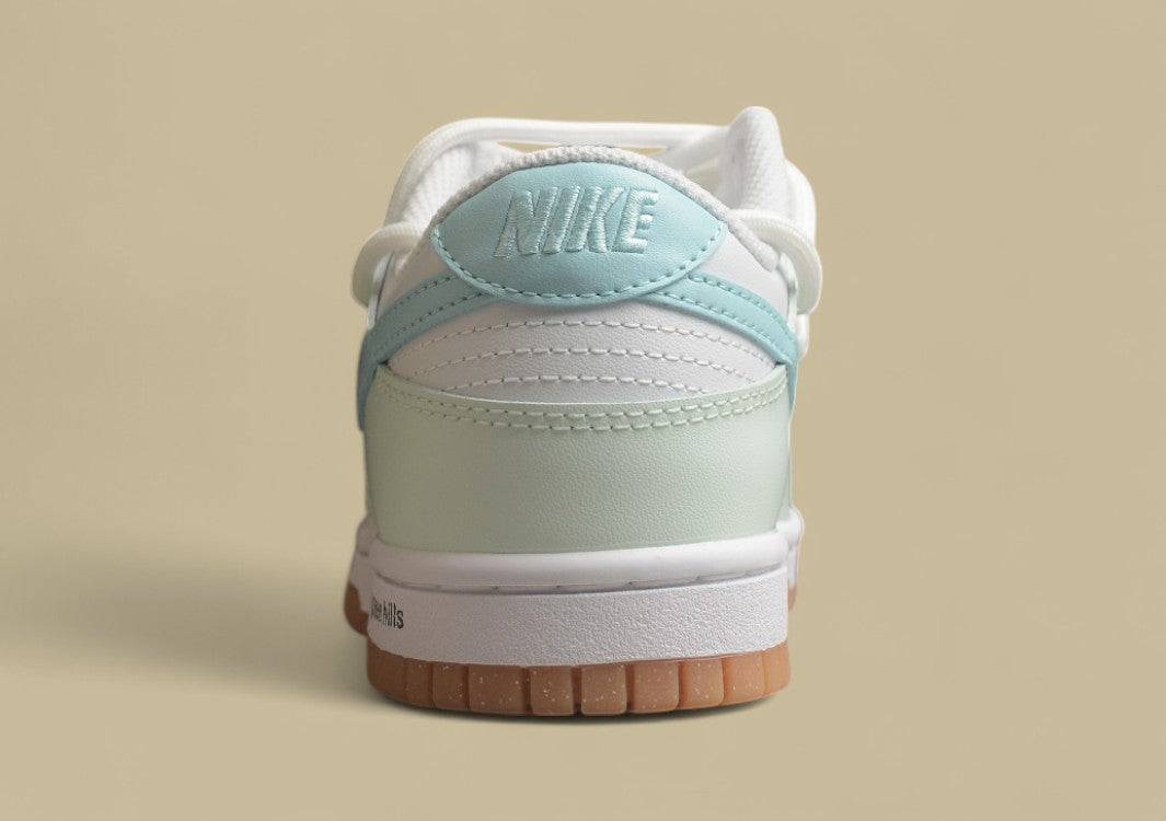 Nk Dunk Low Bubble Sea Salt Fresh White Blue Simple SB Low Top Casual Shoes