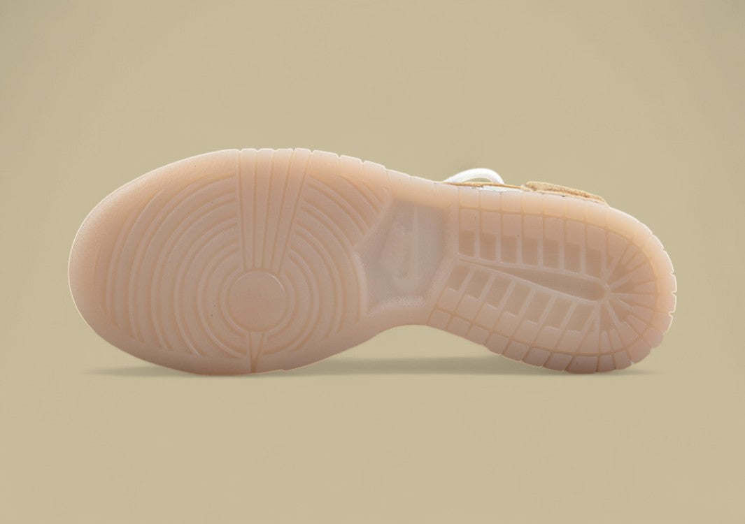 Nk Dunk Low Cake Bear Jiuqi White Yellow Low-top Casual Shoes