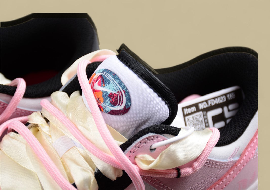 Nk Dunk Low Custom Deconstructed Straps Sb Buckle Broken Backboard Fashion Casual Shoes