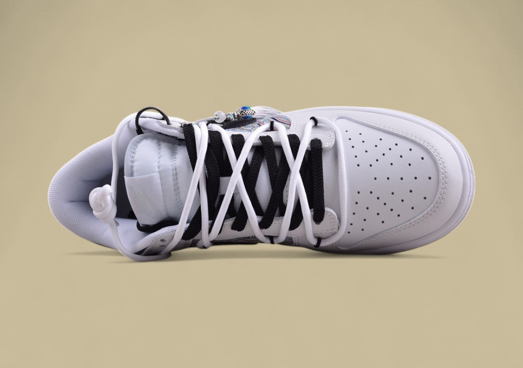 Nk Dunk Low Dragon Year Limited CNY White Dragon Yin Literary Style SB Strap Low Top Casual Sneakers