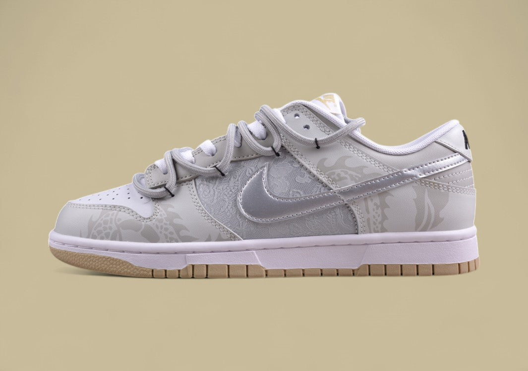 Nk Dunk Low Dragon Year Limited Edition Yinlong Silk Patch SB Strap Low Top Casual Sneakers