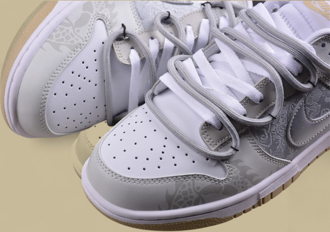 Nk Dunk Low Dragon Year Limited Edition Yinlong Silk Patch SB Strap Low Top Casual Sneakers